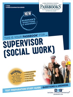 cover image of Supervisor (Social Work)